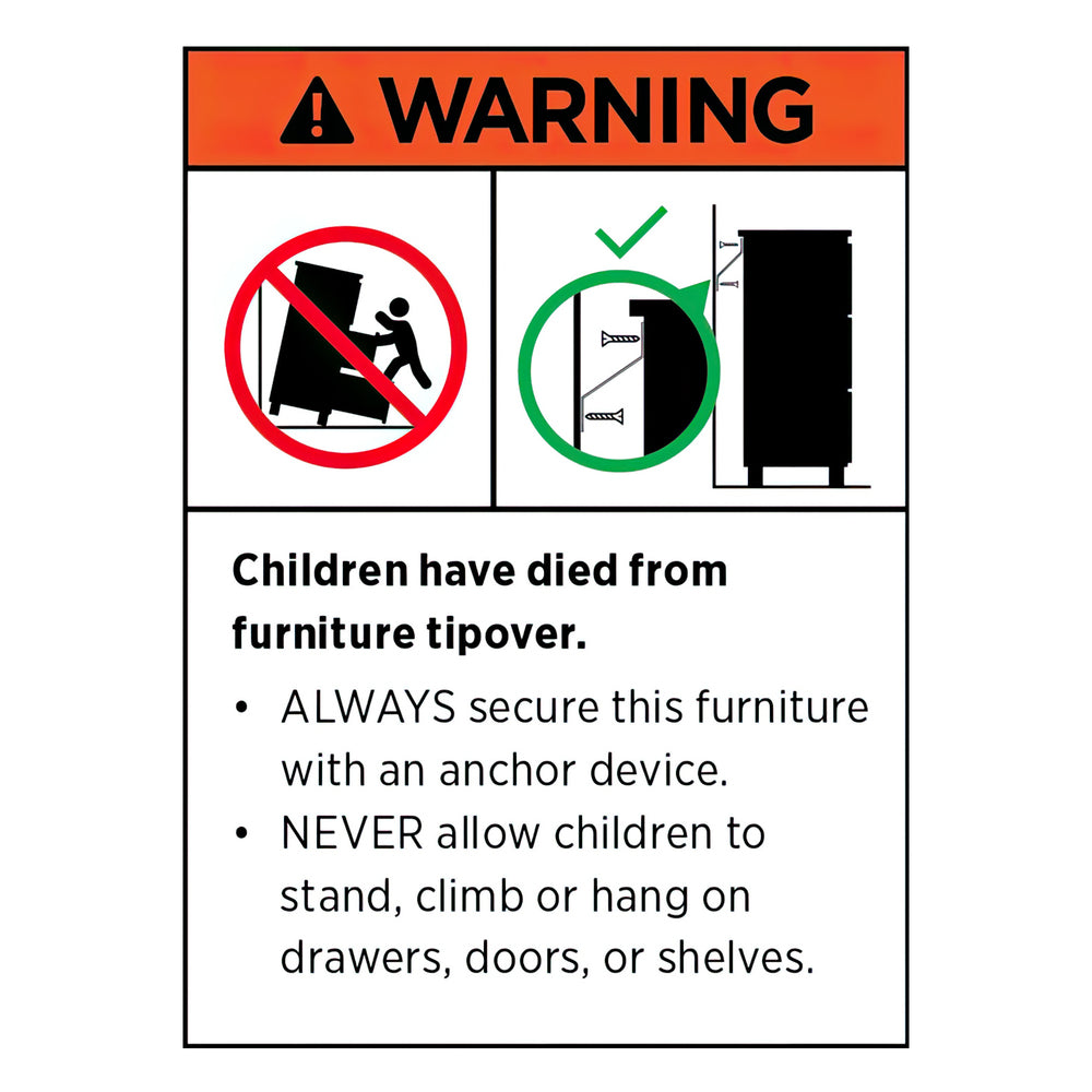 Wooden 2 Tier Console Table X Design White - STripleB