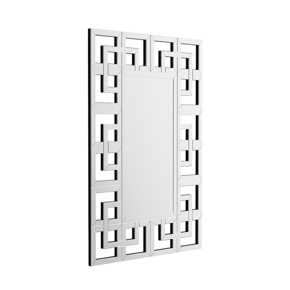 Decor Art Wall Mirror Living Room Bathroom Vanity Mirror Silver_6 - STripleB