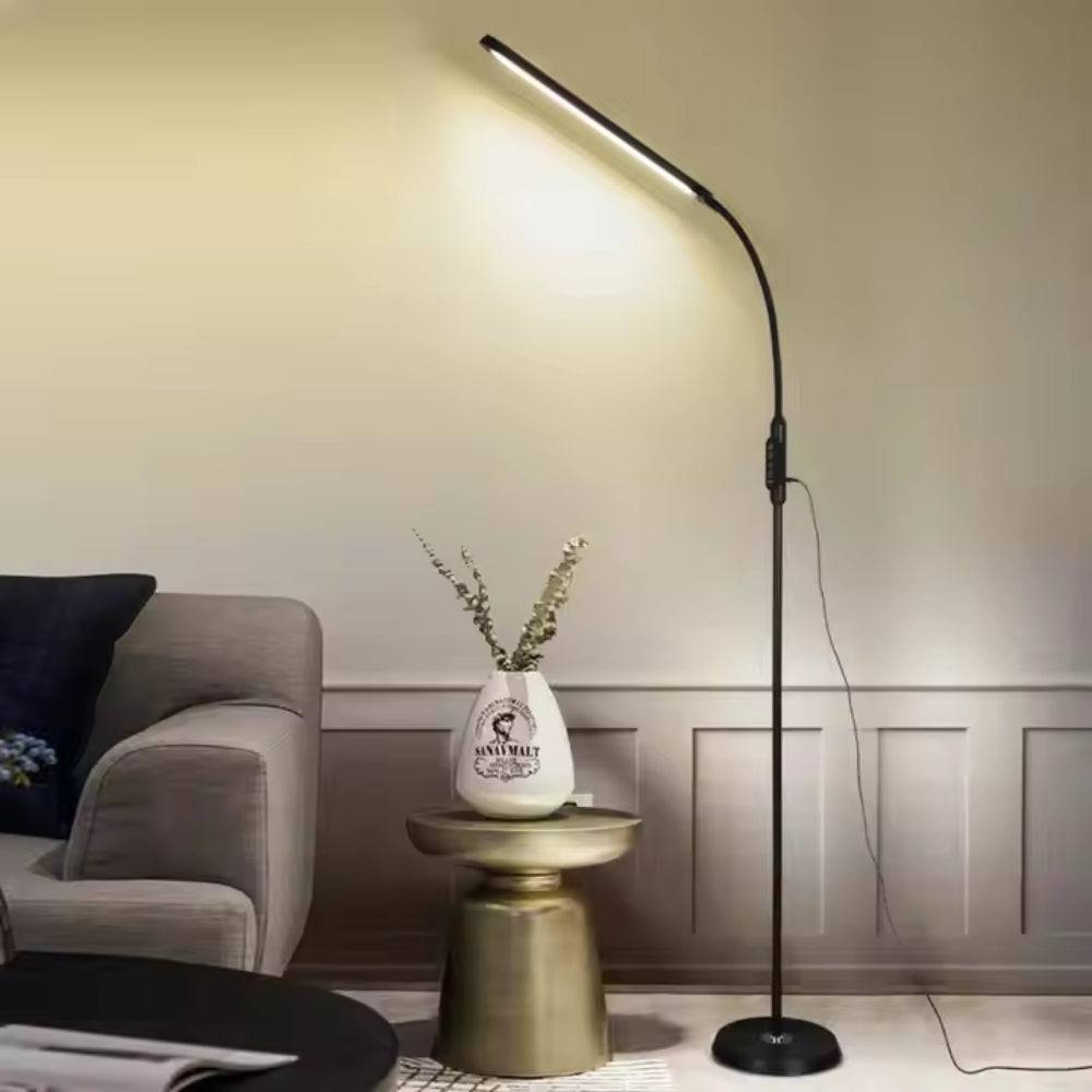 LED Floor Lamp Dimmable Floor Standing Light Adjustable Gooseneck Night Light_3