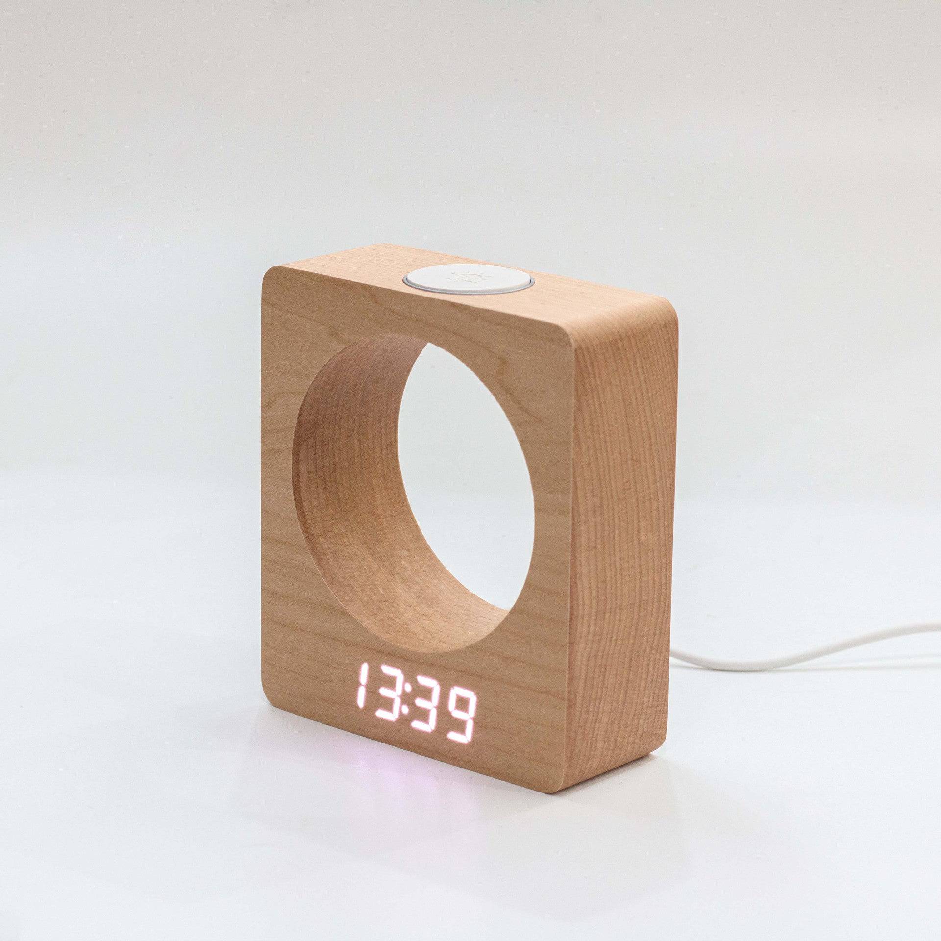 LED Wooden Clock - STripleB 