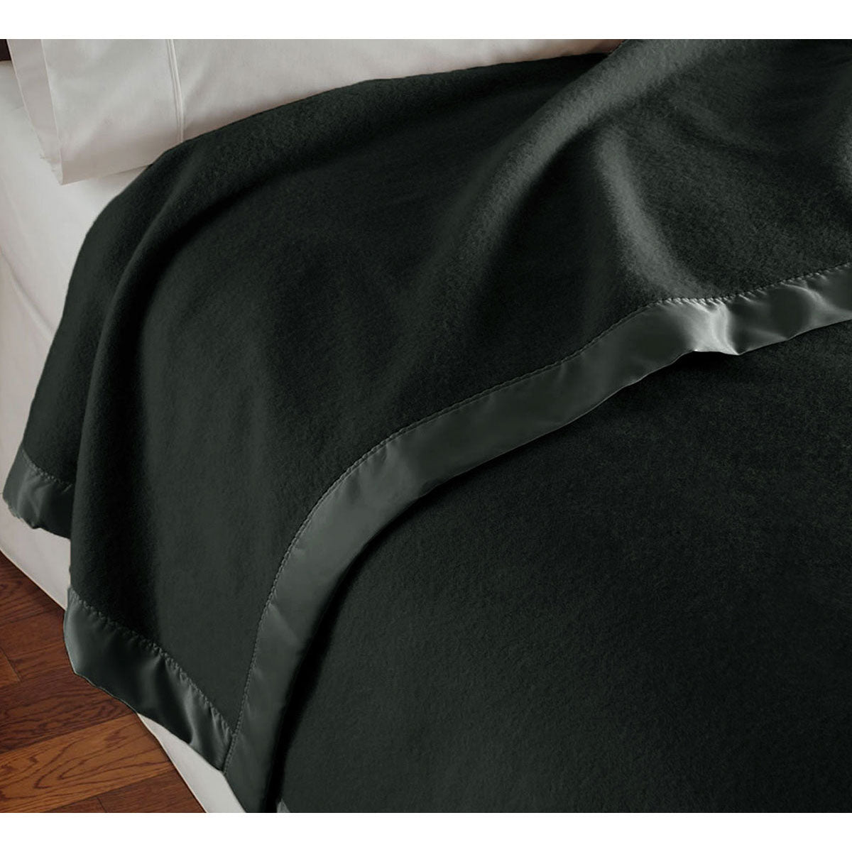 400GSM Luxury Wool Blanket Charcoal - Single/Double - STripleB