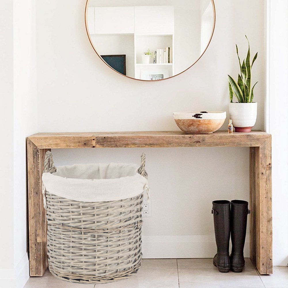 4 - Piece Wicker Storage Baskets Set - STripleB