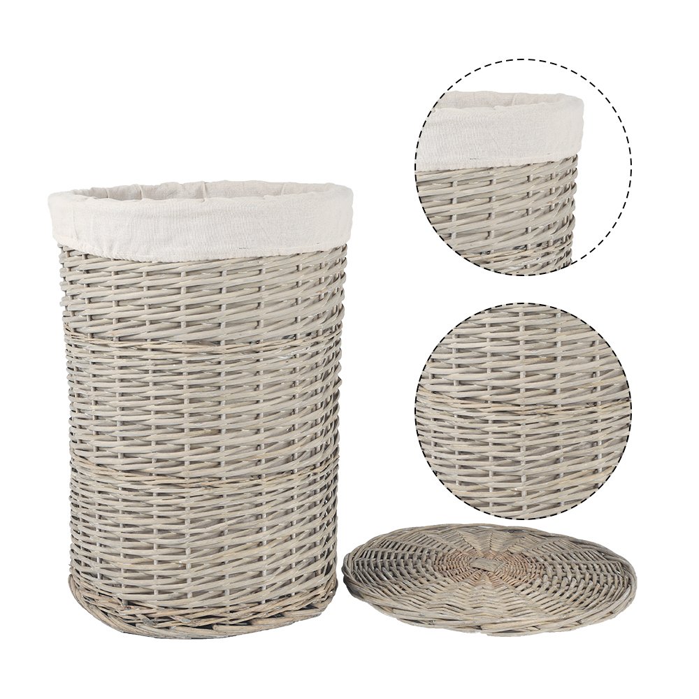 4 - Piece Wicker Storage Baskets Set - STripleB