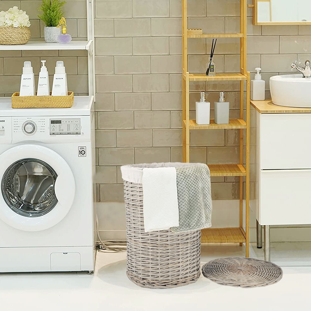 4 - Piece Wicker Storage Baskets Set - STripleB