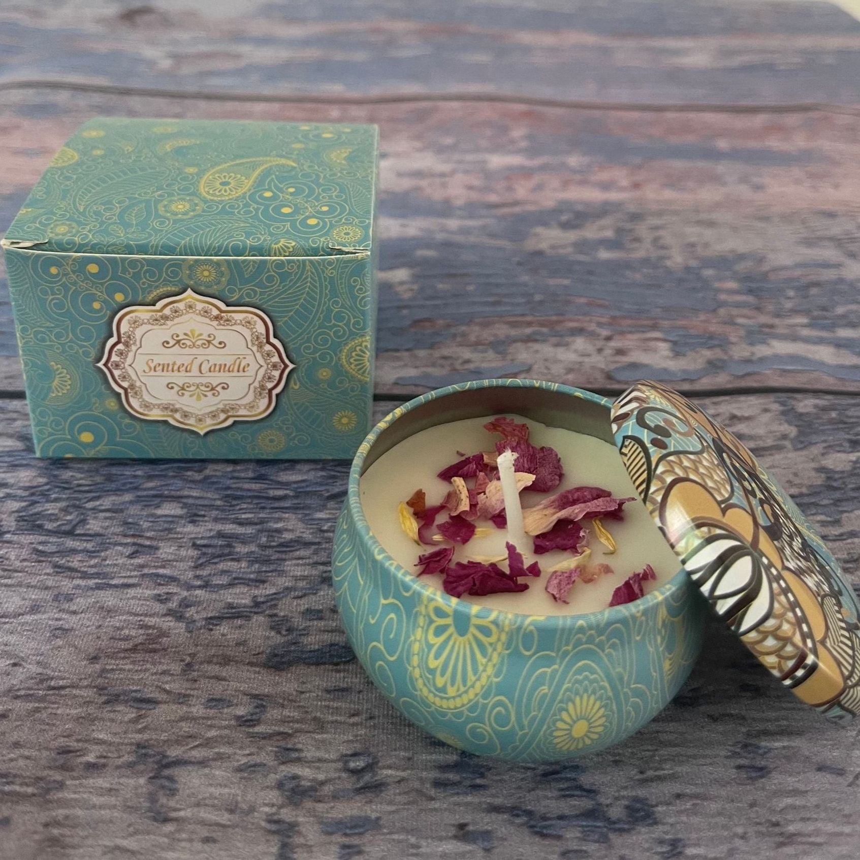 4 Soy Wax Candle Set -Freesia - STripleB
