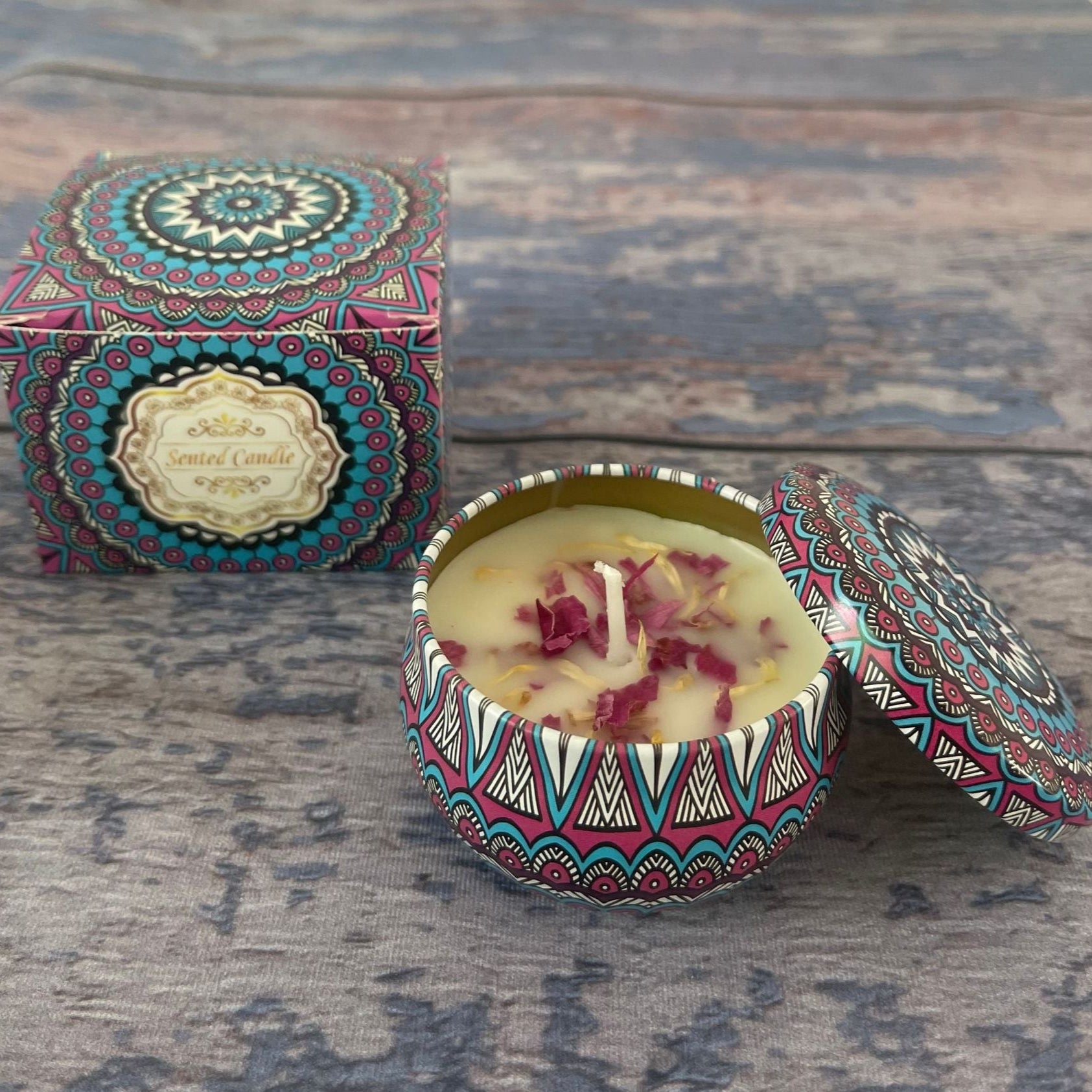 4 Soy Wax Candle Set - Lavender - STripleB