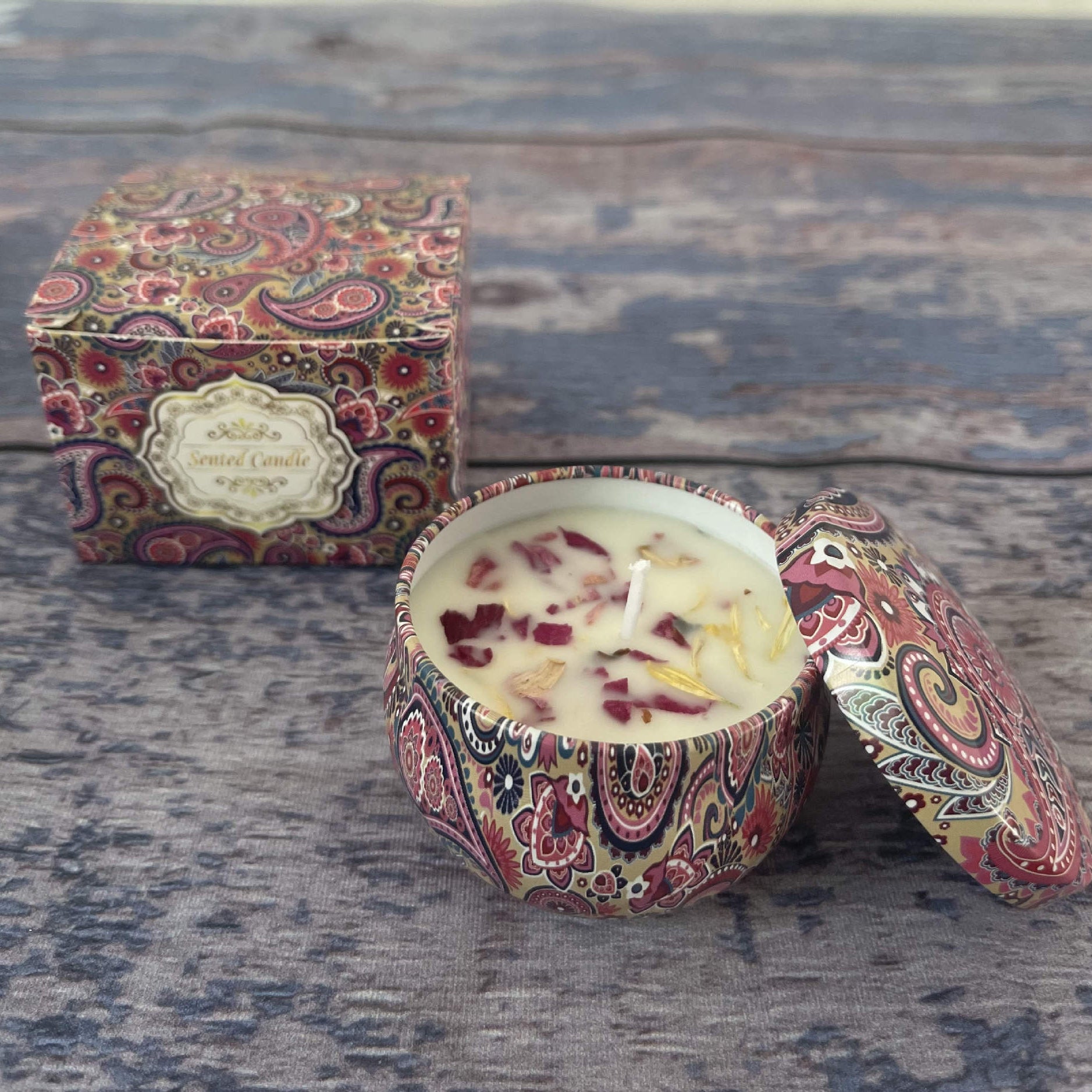4 Soy Wax Candle Set - Osmanthus - STripleB