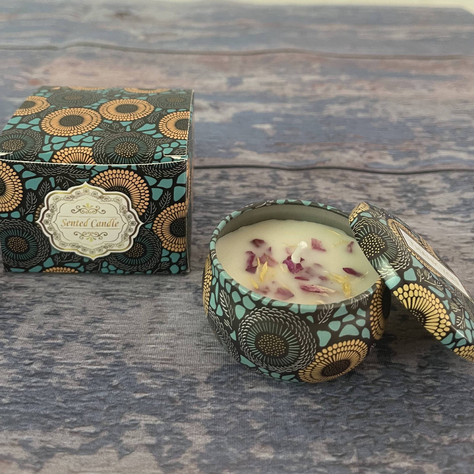 4 Soy Wax Candle Set - Strawberry - STripleB
