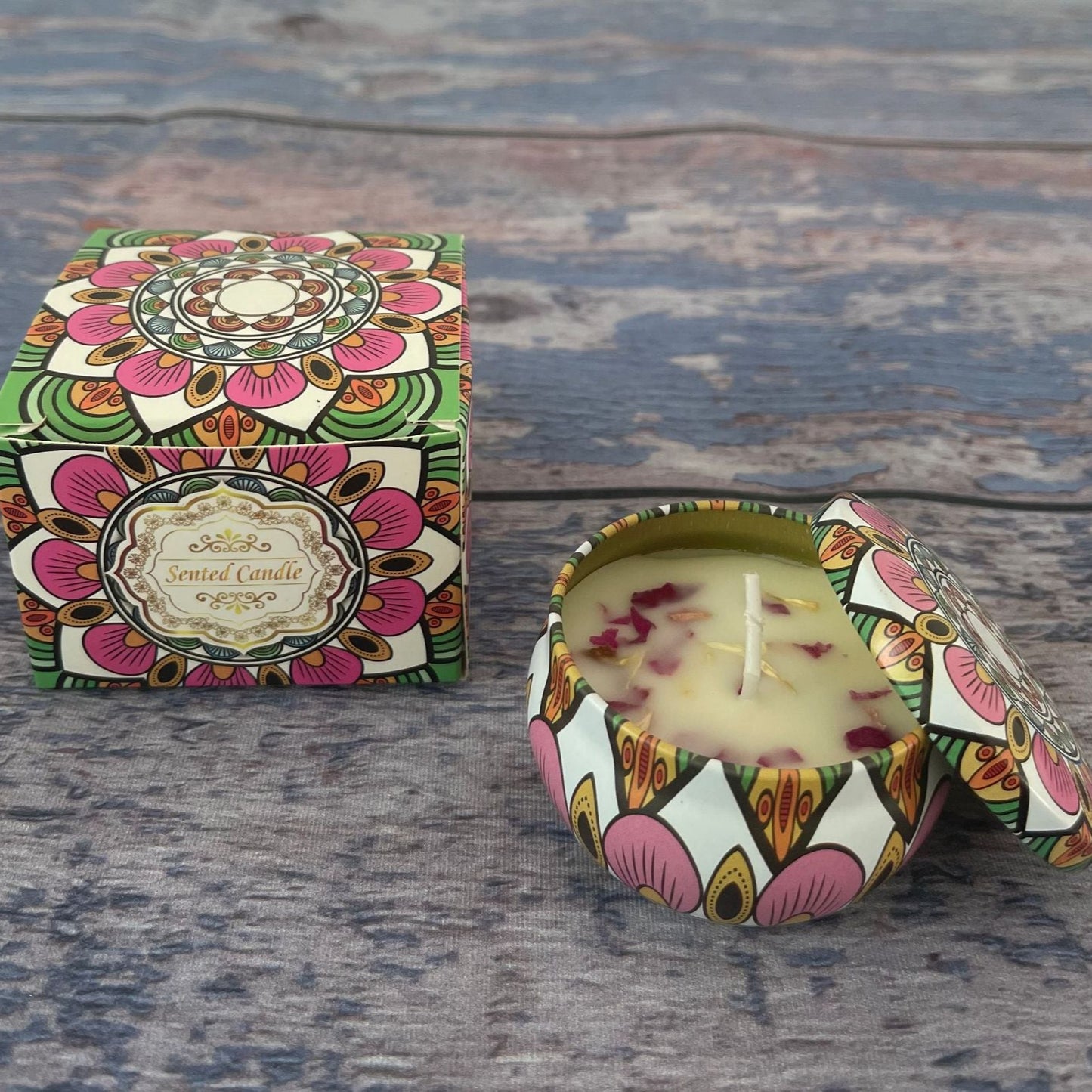 4 Soy Wax Candle Set - Vanilla Cream - STripleB