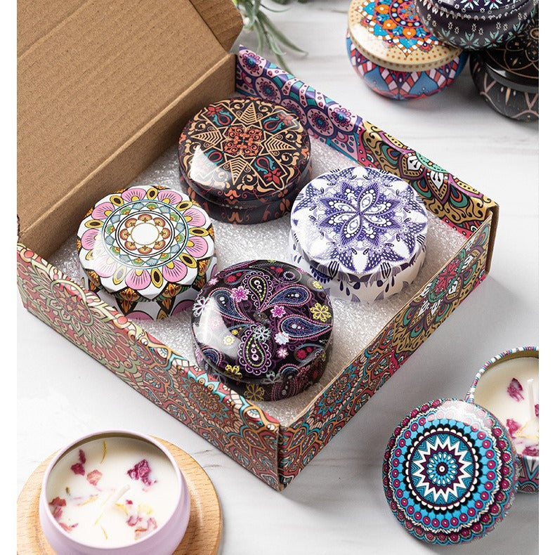 4 Soy Wax Candle Set - White Musk - STripleB