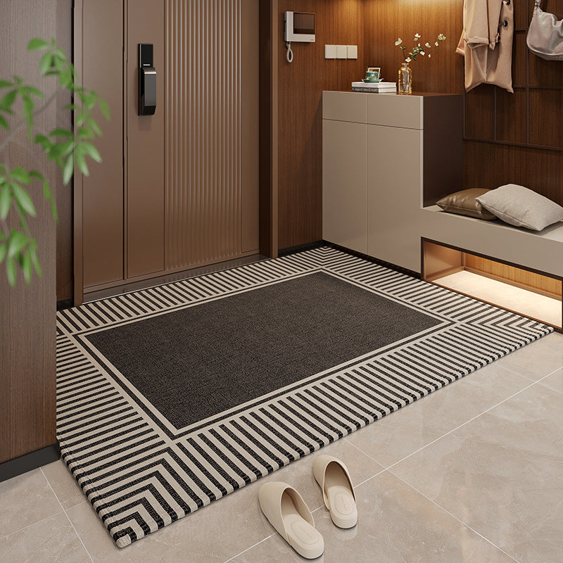 50*80cm Brown Style 1 Geometric Patterns Outdoor Entryway Mat - Non-Slip - STripleB