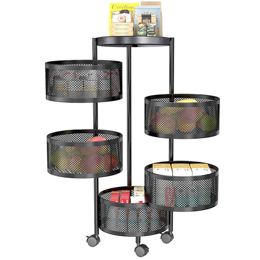 5 Tiers - Storage Trolley Cart  - STripleB
