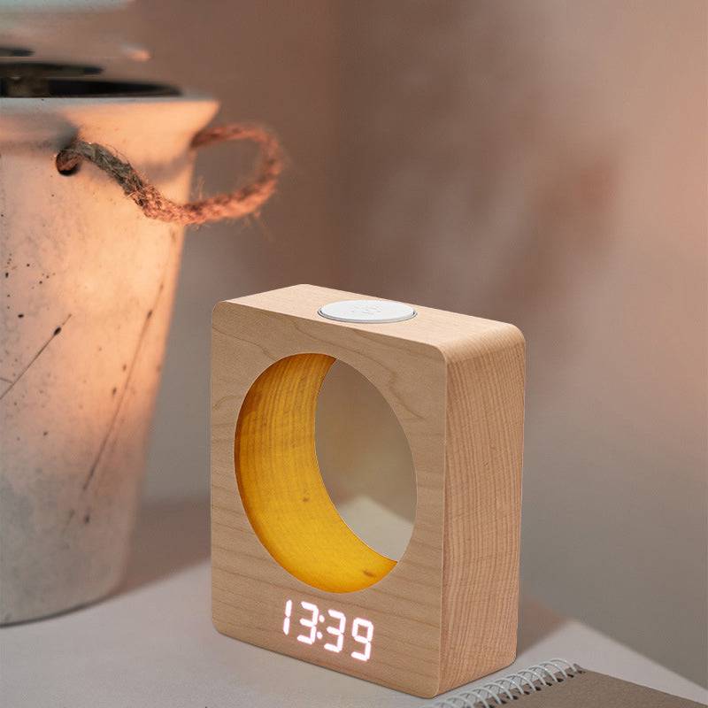 LED Wooden Clock - STripleB 