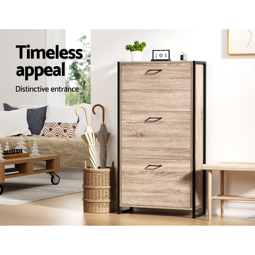 Artiss - Shoe Rack Cabinet - StripleB