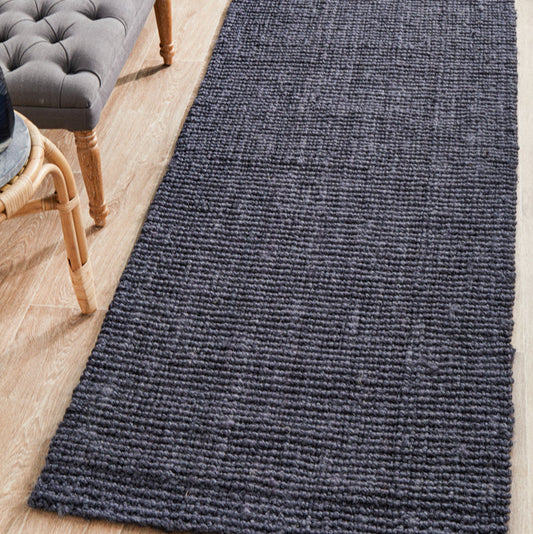 Atrium Barker Navy Runner by Rug Culture - 300X80CM - STripleB