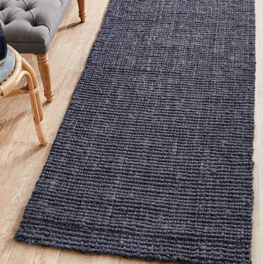 Atrium Barker Navy Runner by Rug Culture - 400X80CM - STripleB