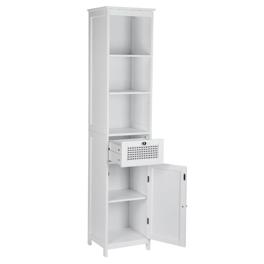 Bathroom Cabinet Storage - 161cm - White - STripleB