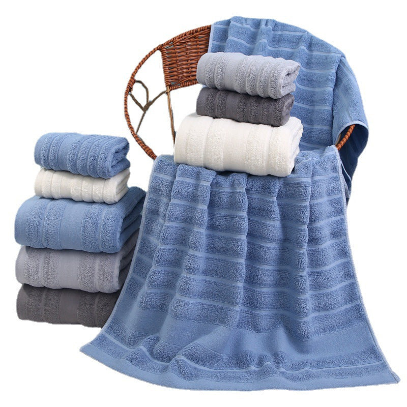 Beige - Premium Soft Cotton Towels Set - STripleB