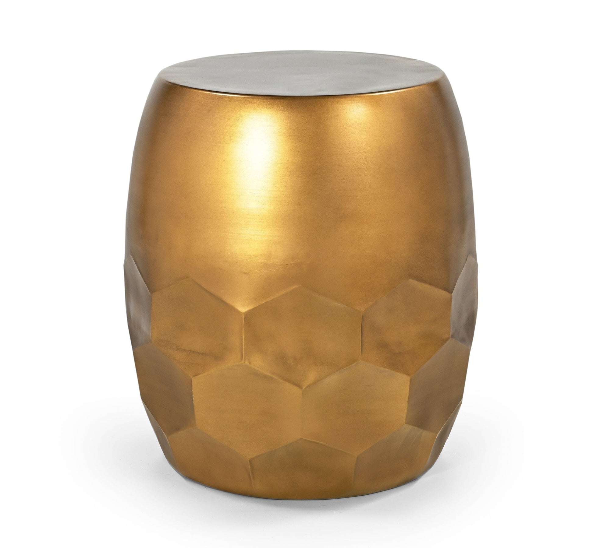 BELLA HEXAGON SIDE TABLE - STripleB 