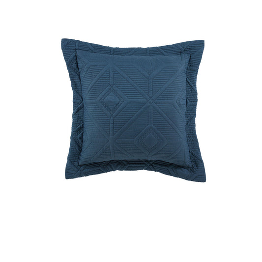 Bianca Kazimir Navy Square Filled Cushion - STripleB