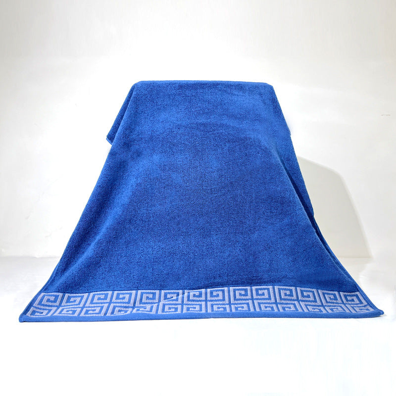 Blue Luxury Cotton Towel Set - 6-Piece Highly Absorbent Bath & Hand Towels - STripleB 