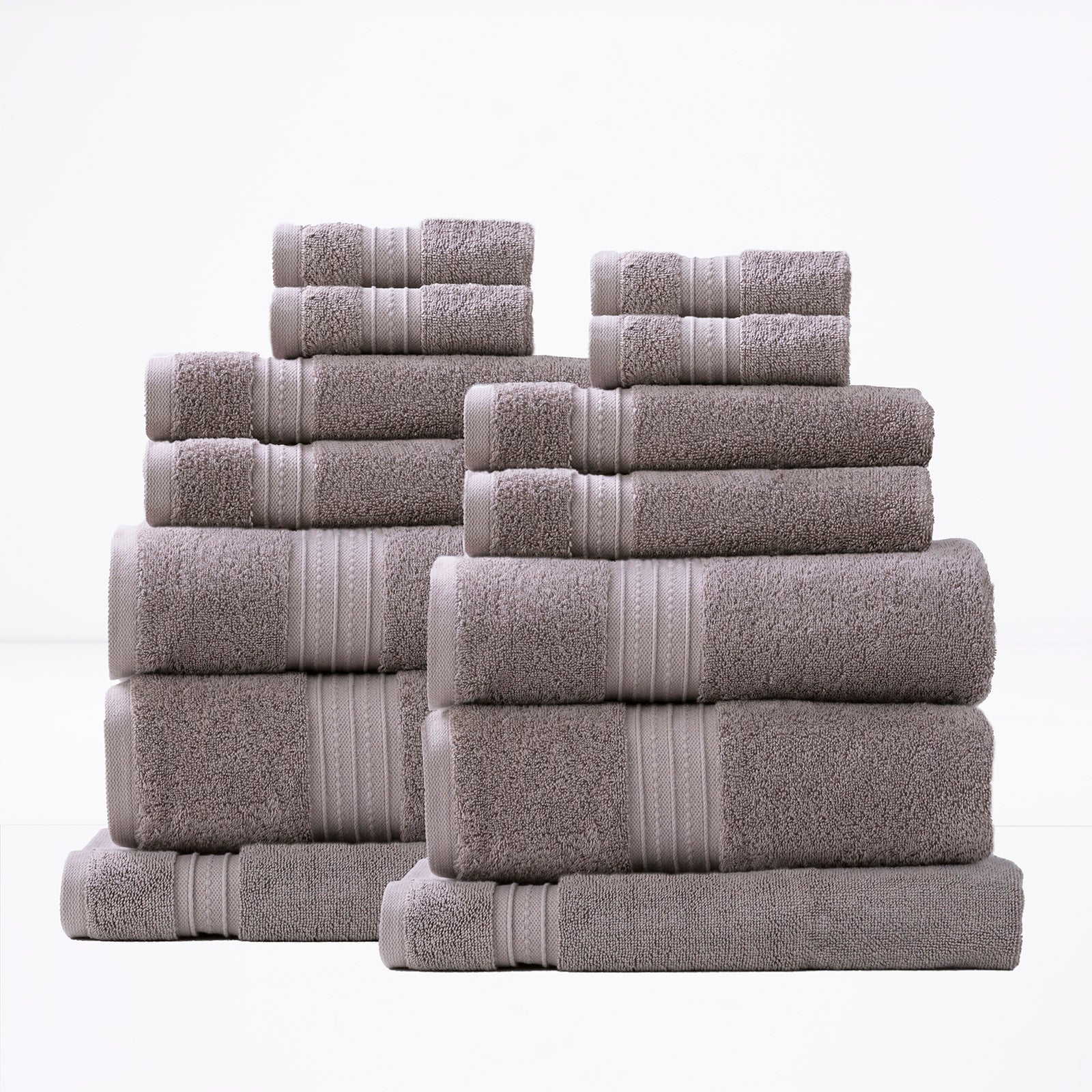 Brentwood 650 GSM Low Twist 14 Piece Whisper Bath Sheet by Renee Taylor - STripleB
