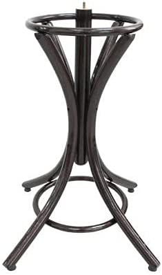 Brown Coat Rack with Stand Wooden Hat and 12 Hooks Hanger Walnut tree - STripleB 