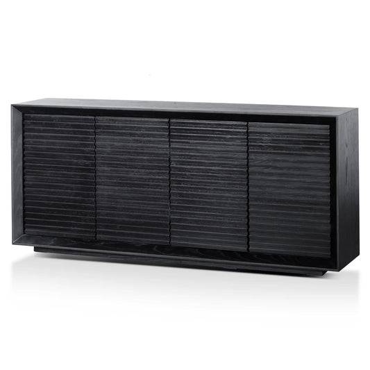CDT6202-CN 1.8m Wooden Sideboard - Black Oak - STripleB