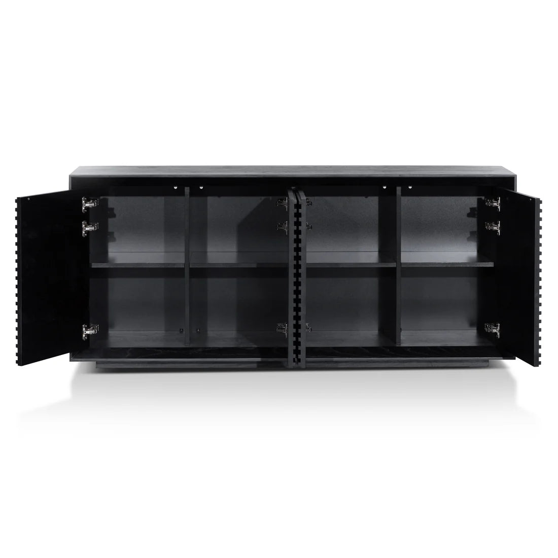 CDT6202-CN 1.8m Wooden Sideboard - Black Oak - STripleB