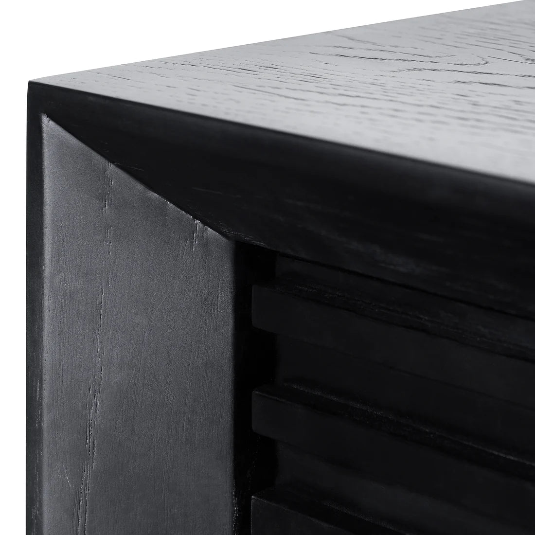 CDT6202-CN 1.8m Wooden Sideboard - Black Oak - STripleB