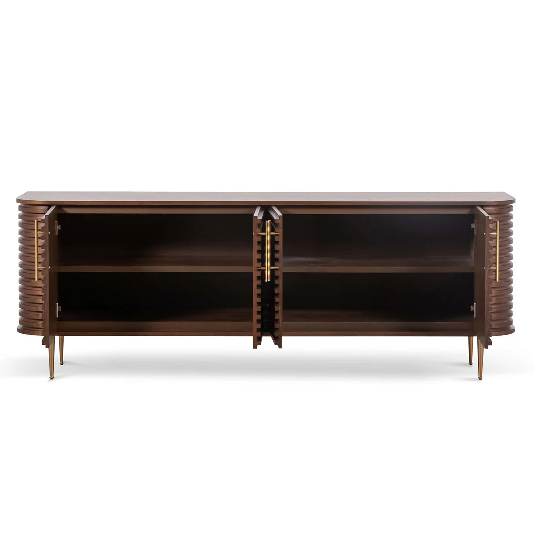CDT6593-VA 2.2m Buffet Unit - Walnut - STripleB
