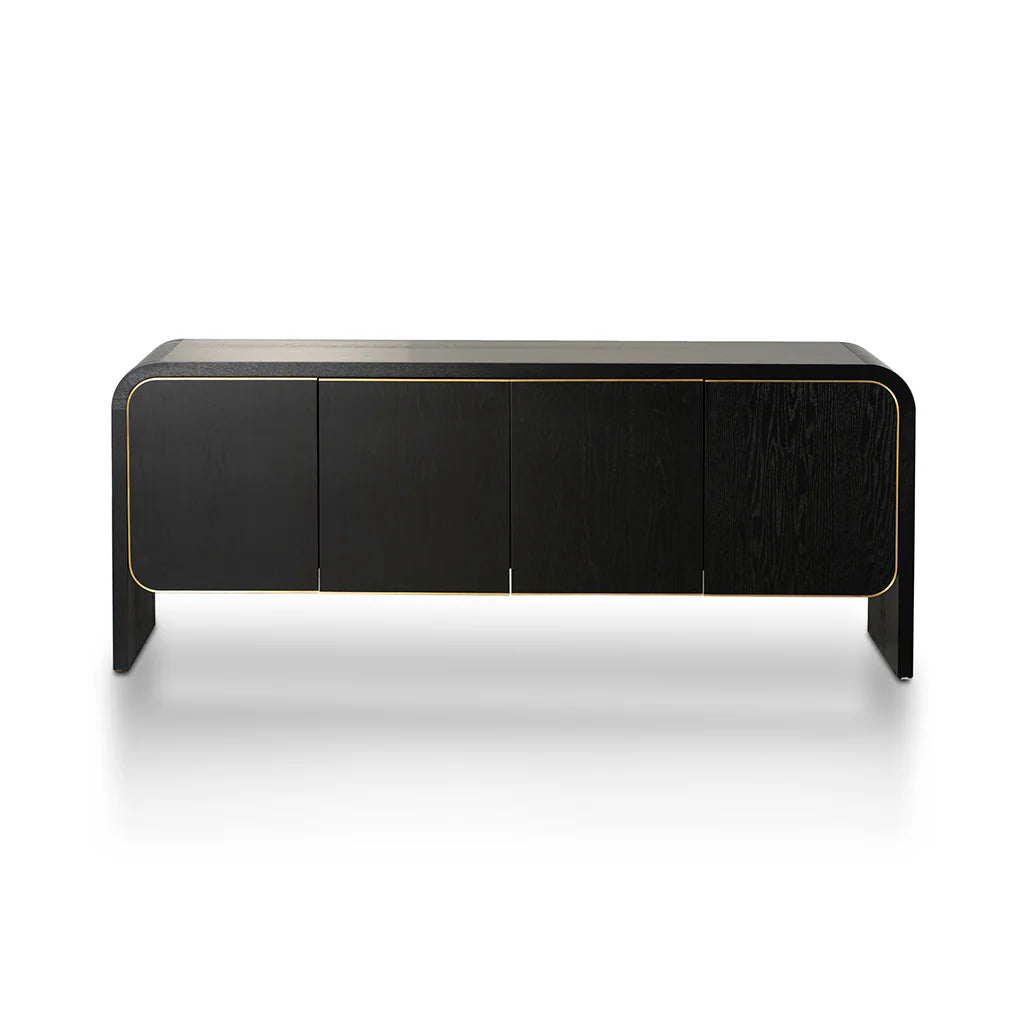 CDT8524-VA 2m Buffet Unit - Textured Espresso Black - STripleB