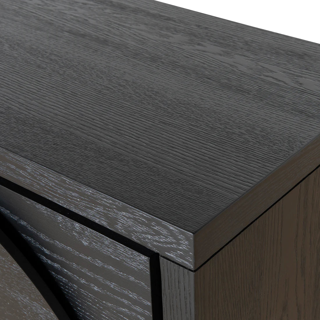 1.6m Dressing Unit - Textured Espresso Black - STripleB