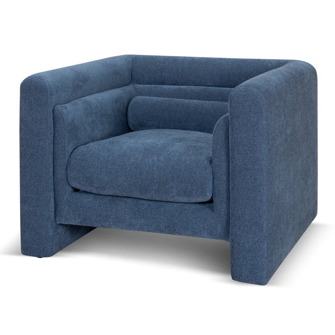 CLC10109-KSO Fabric Armchair - Navy Blue - STripleB