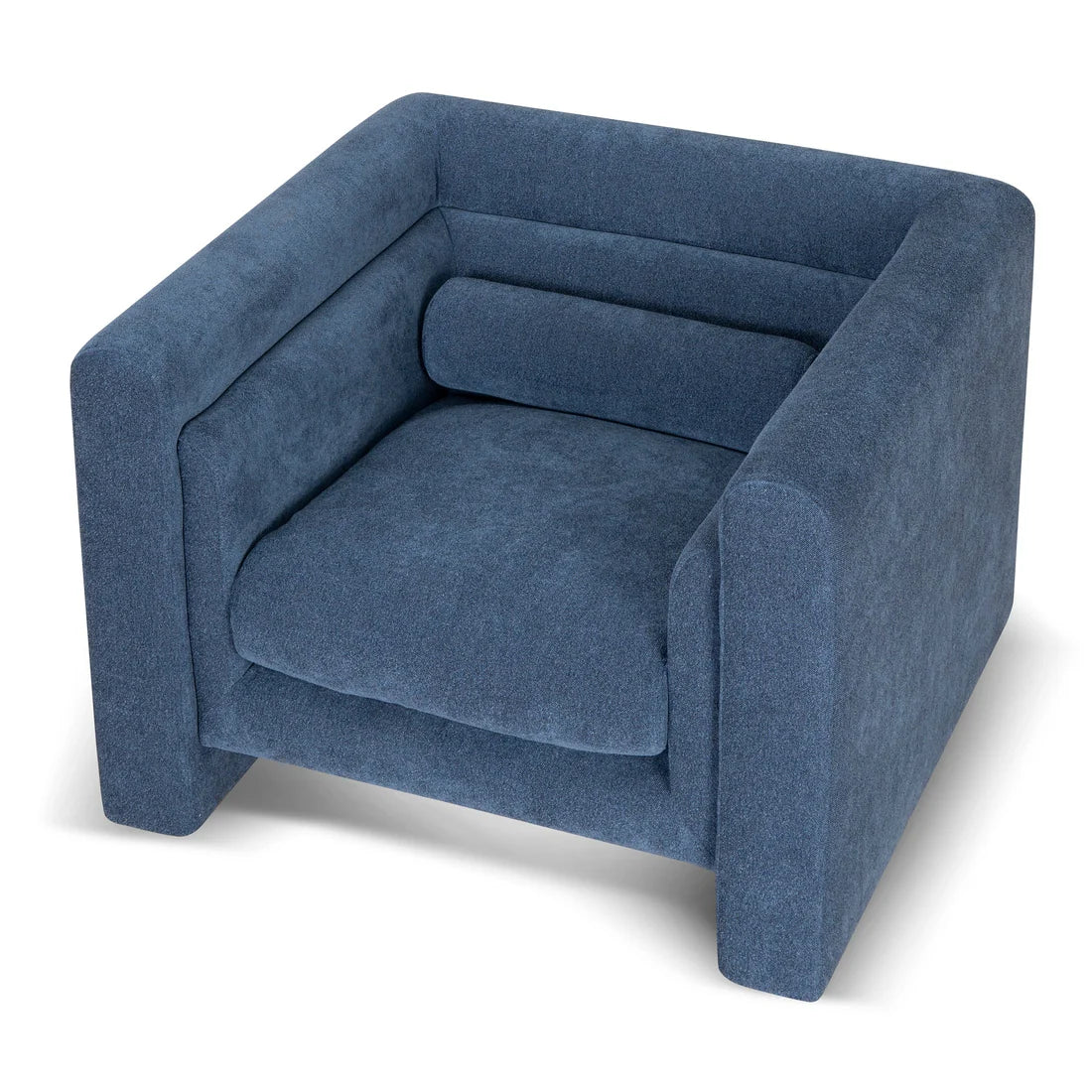 CLC10109-KSO Fabric Armchair - Navy Blue - STripleB
