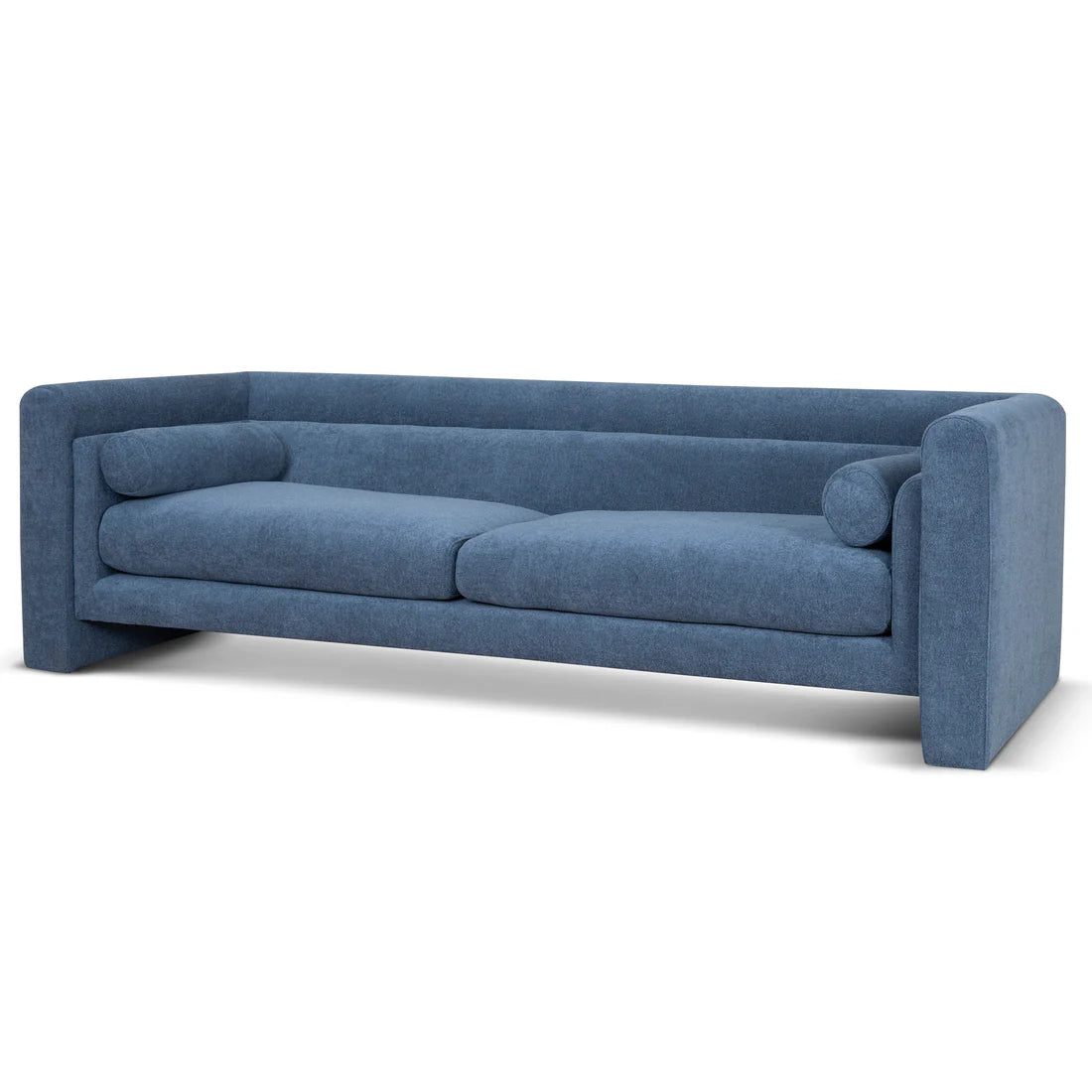 LC1011-KSO 3-Seater Fabric Sofa - Navy Blue - STripleB