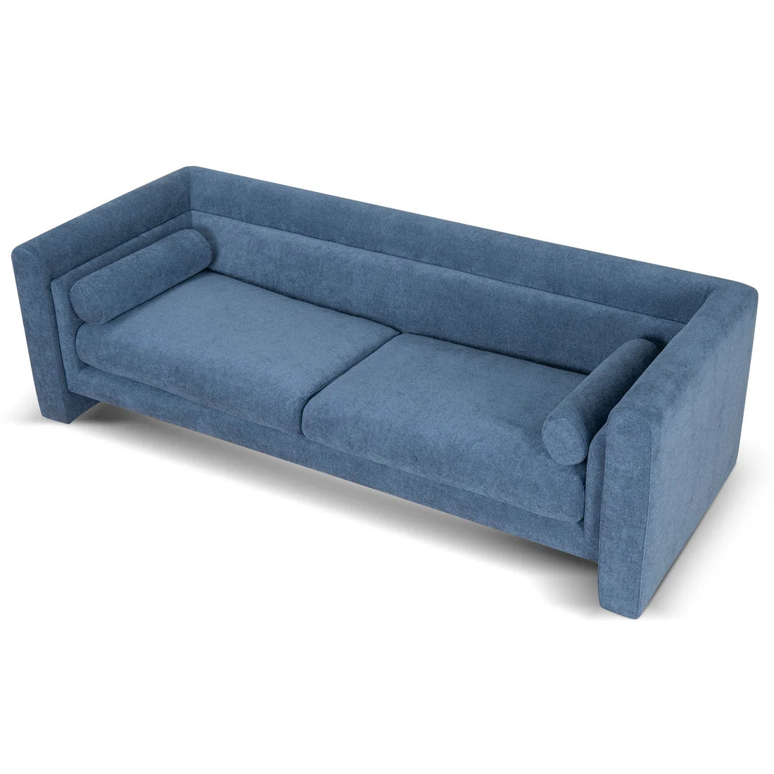 LC1011-KSO 3-Seater Fabric Sofa - Navy Blue - STripleB