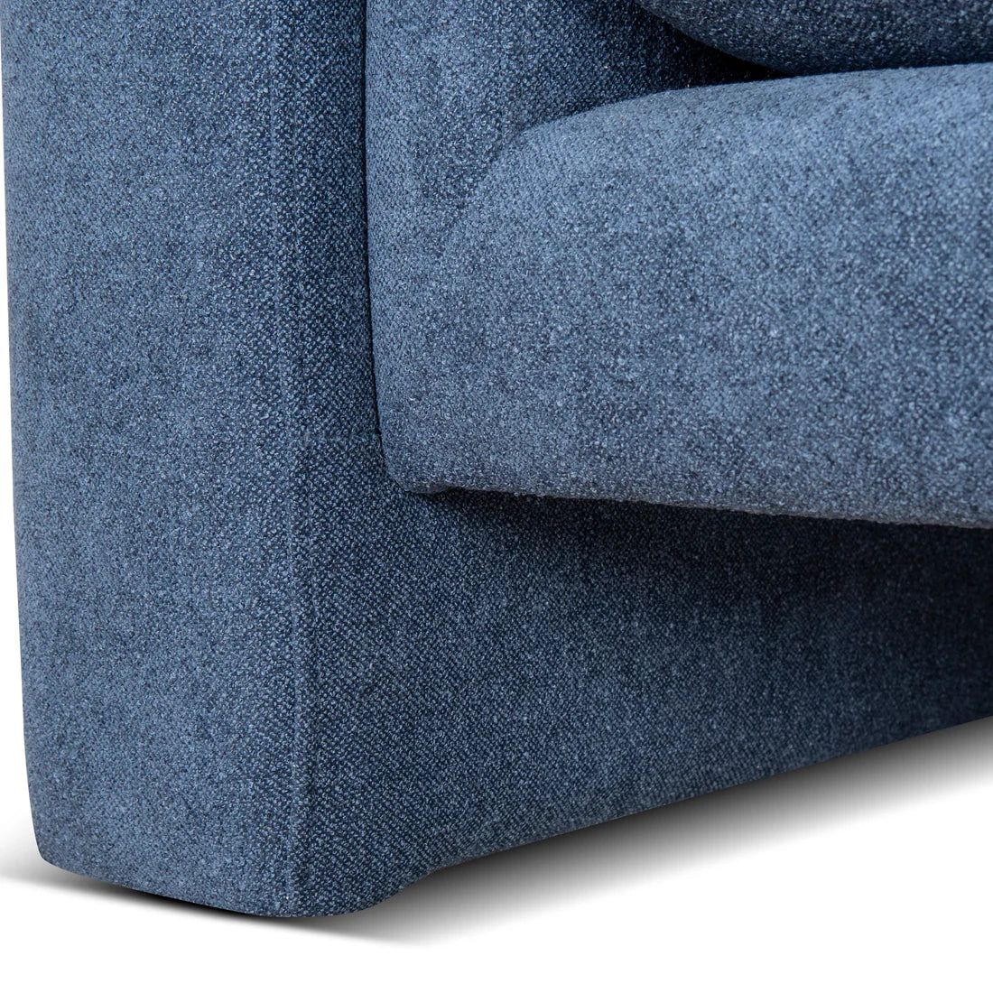 2-Seater Fabric Sofa - Navy Blue - STripleB