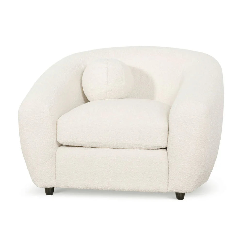 Armchair - Iron Grey or Ivory White - STripleB 