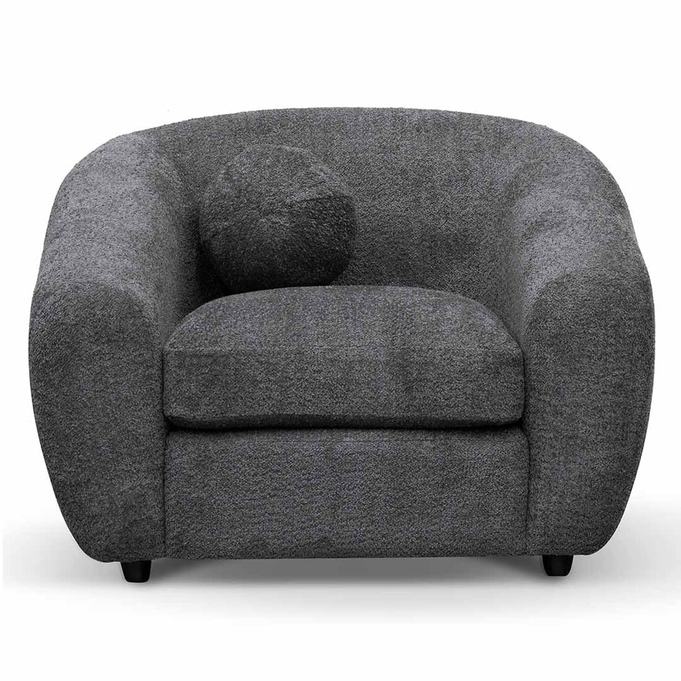 Armchair - Iron Grey or Ivory White - STripleB 
