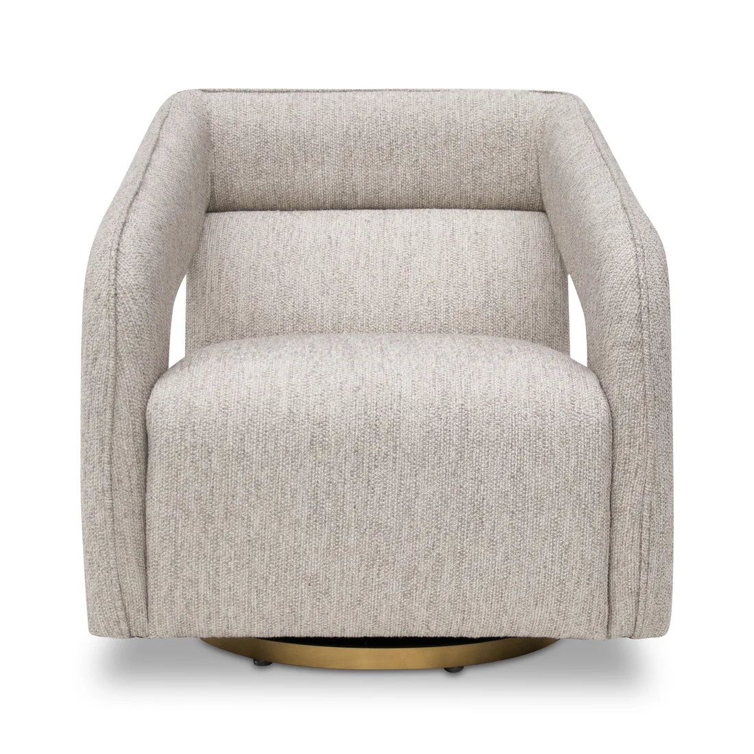 CLC8220-CA Swivel Armchair - Light Grey - STripleB