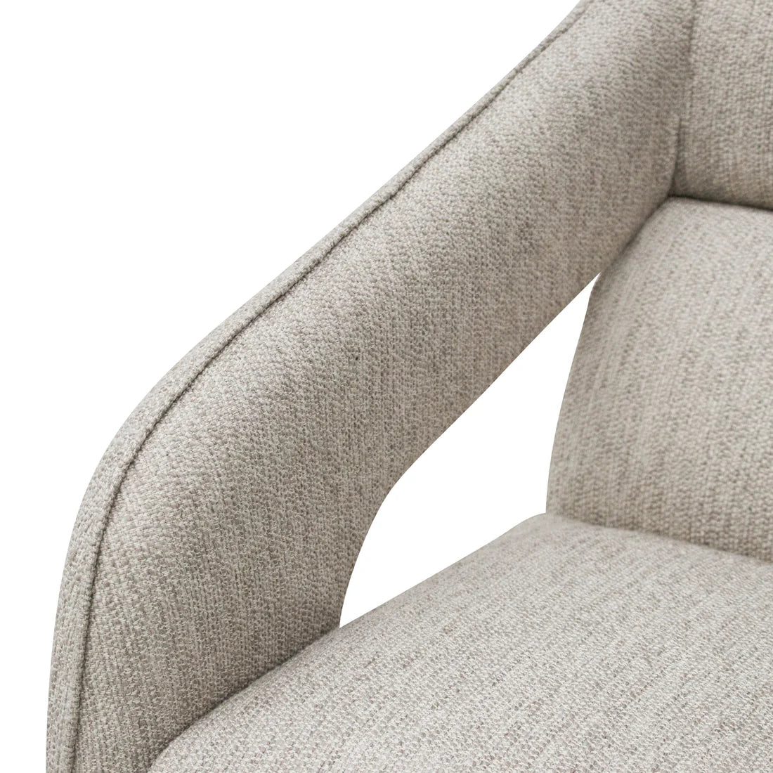 CLC8220-CA Swivel Armchair - Light Grey - STripleB