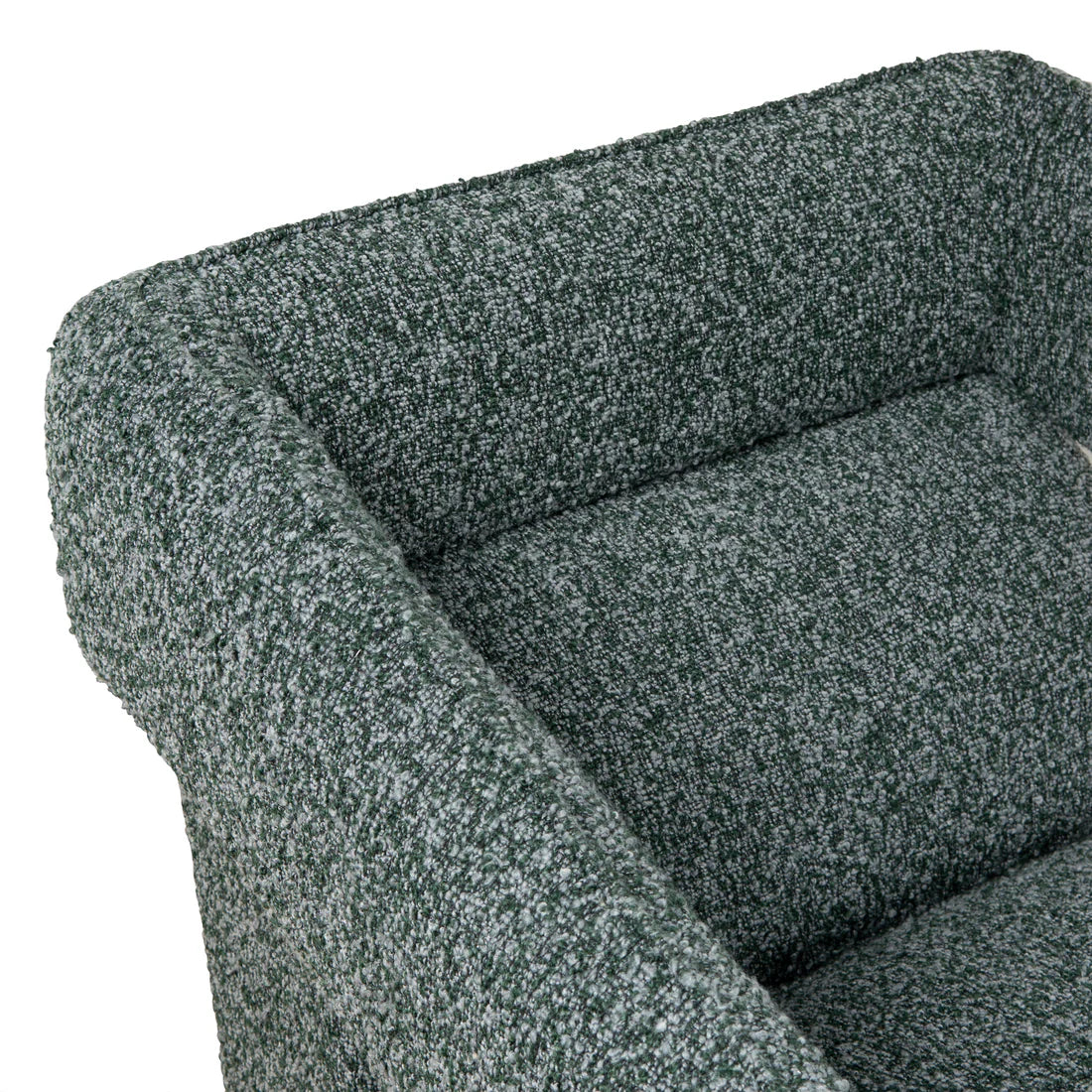 CLC8910-CA Swivel Armchair - Green Boucle - STripleB