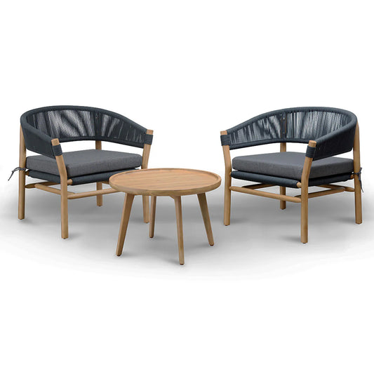 CLS6723-EM 3pcs Outdoor Lounge Set - STripleB