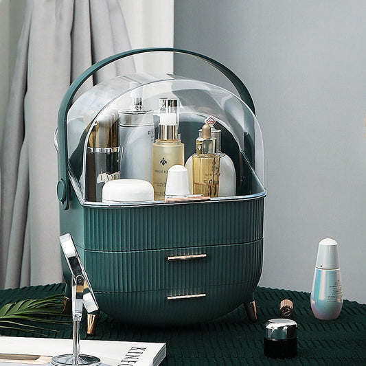 Dark Green - Multifunctional Makeup Organizer - STripleB