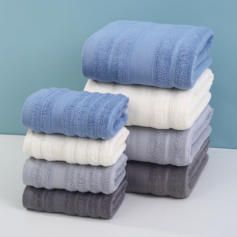 Dark Grey - Premium Soft Cotton Towels Set - STripleB