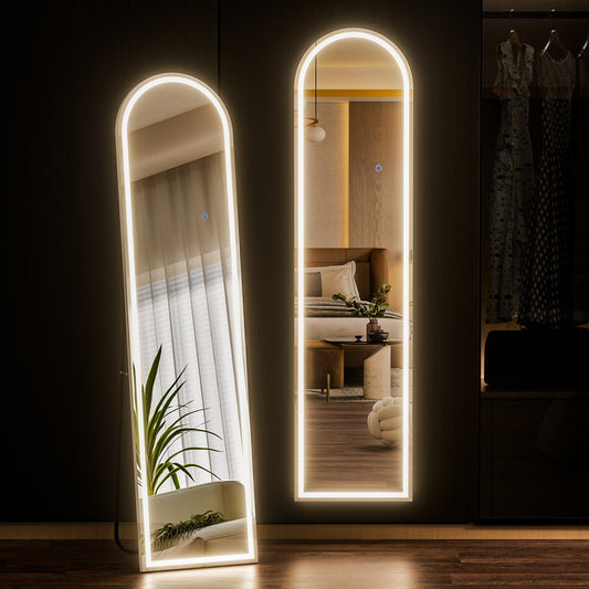 Embellir LED Full Length Mirror Floor Dressing Mirror 160cm - STripleB