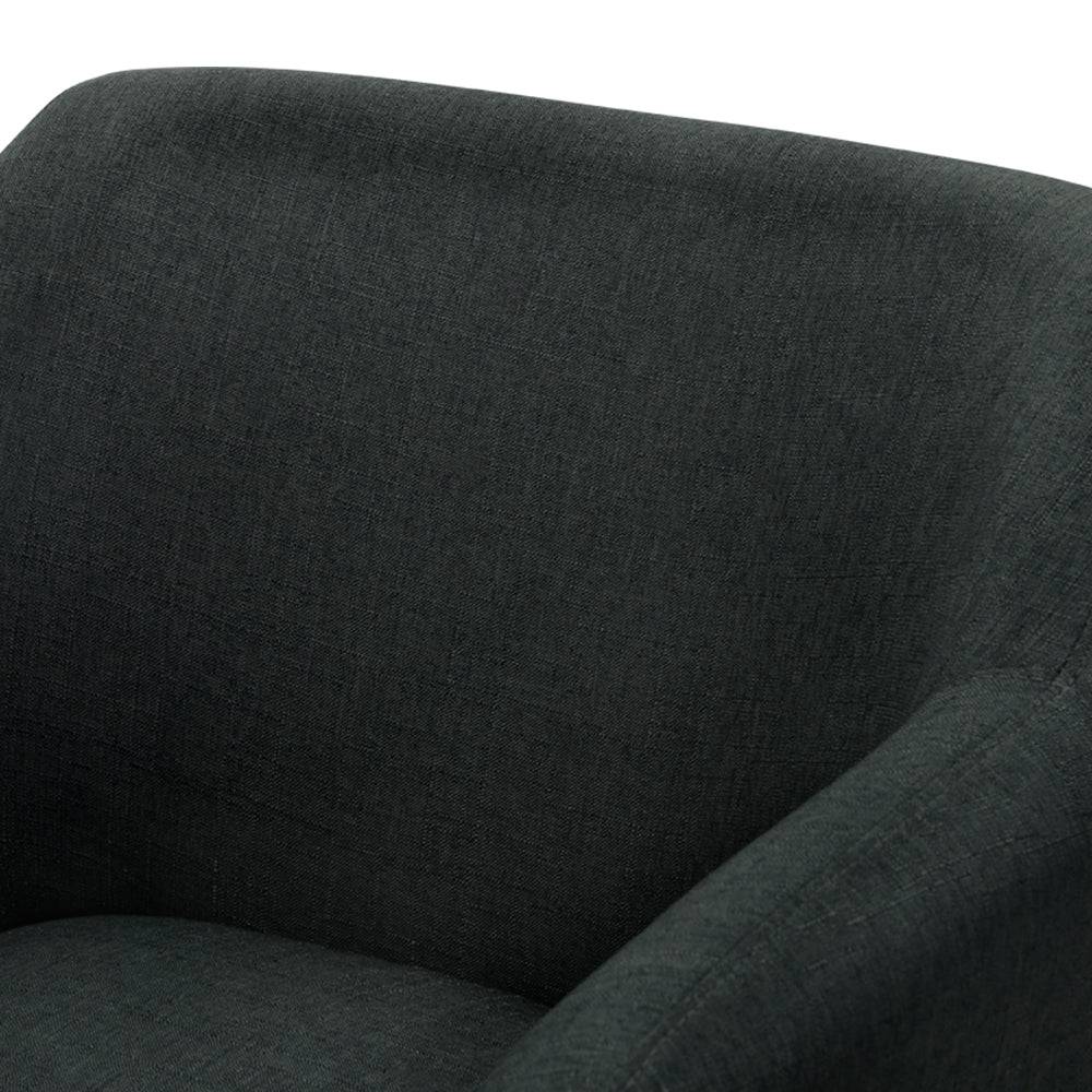 Artiss Aston Tub Accent Chair Charcoal - STripleB 