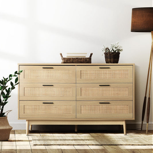 Chest of Drawers - BRIONY Oak - STripleB