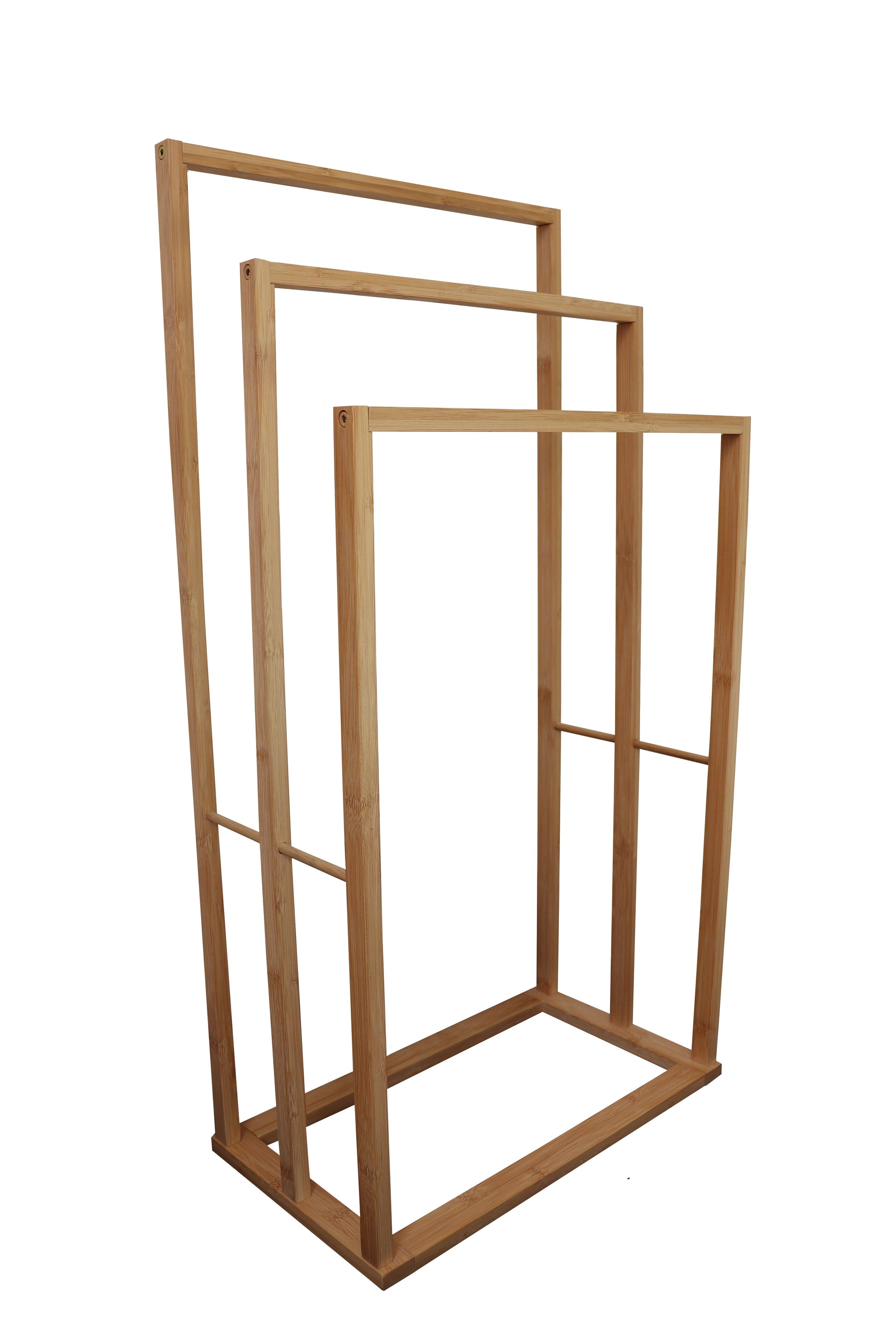 Freestanding Bamboo Towel Rack - 3 Tier - STripleB